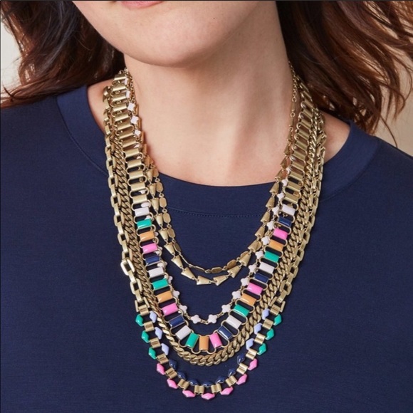 🔥STELLA & DOT FRANCIS STATEMENT NECKLACE SOLD OUT! - Picture 2 of 4